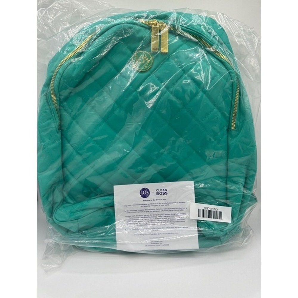 Joy Mangano Quilted Backpack- - Antimicrobial and RFID‎ Blocking